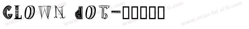 Clown Dot字体转换